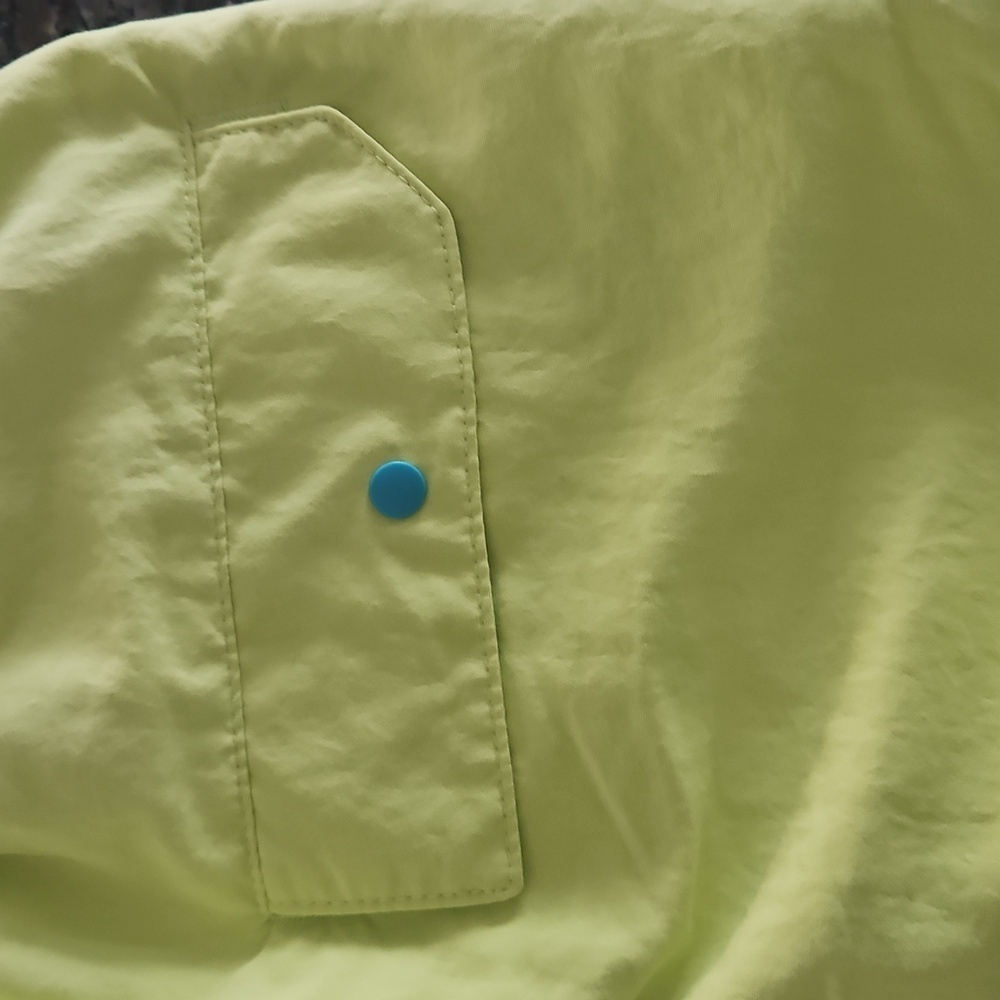 Patagonia Mens Baggies shorts 5 in phosphorus green large new with tags - Picture 5 of 8